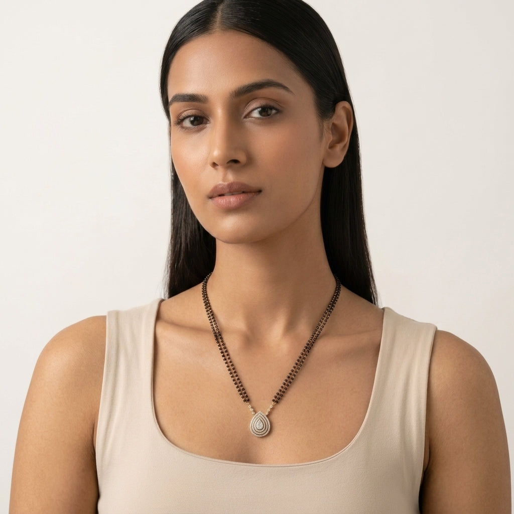 The Uniqe 925 Silver Mangalsutra
