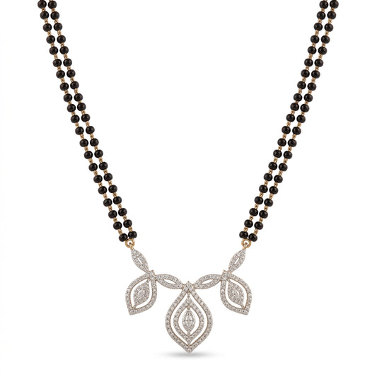 The premiunm 925 Silver Mangalsutra