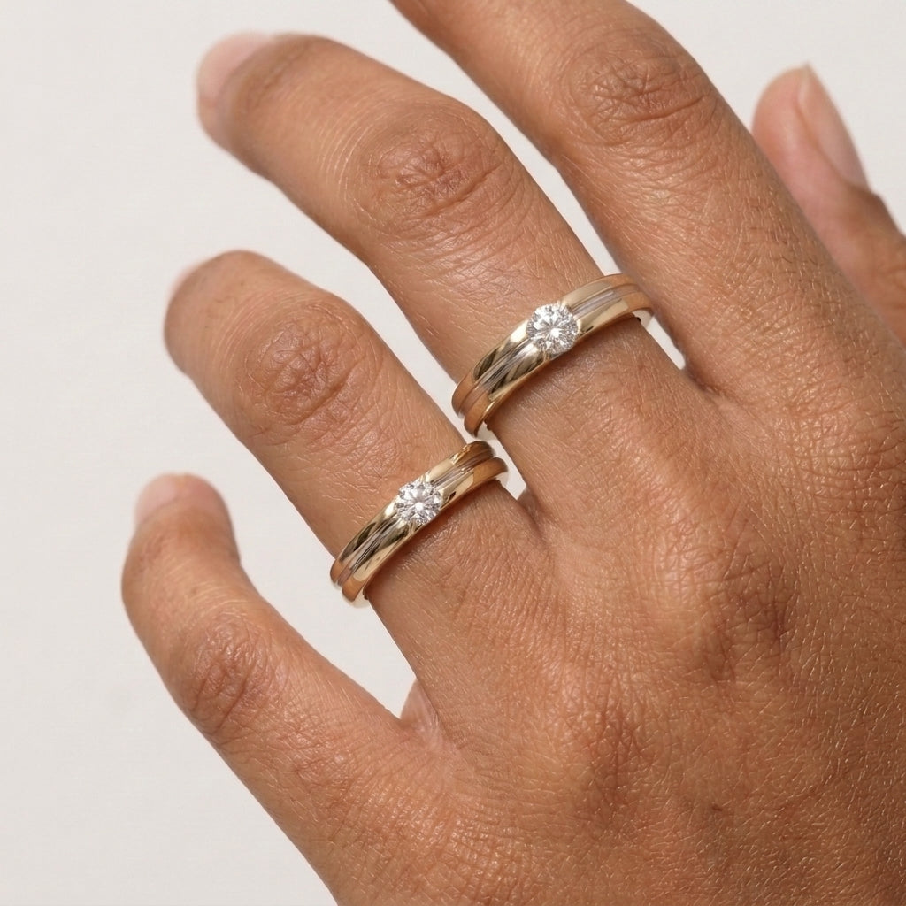 A couple Band Gold Plated