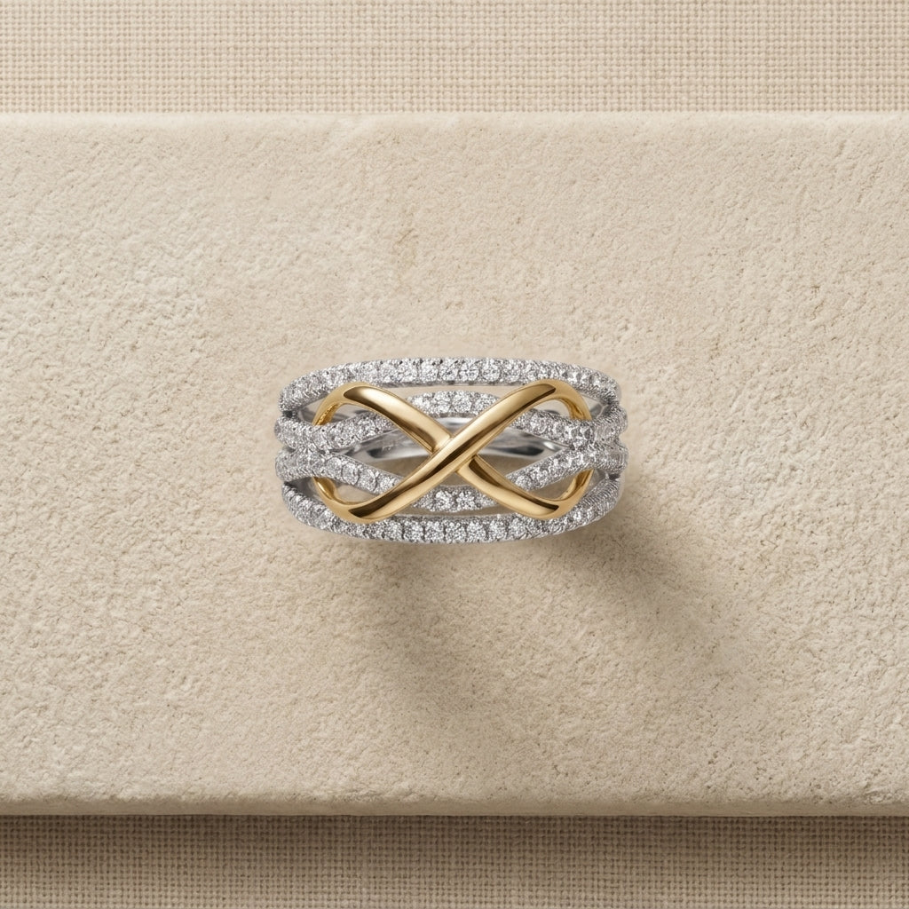 The Infinity 925 Silver Ring