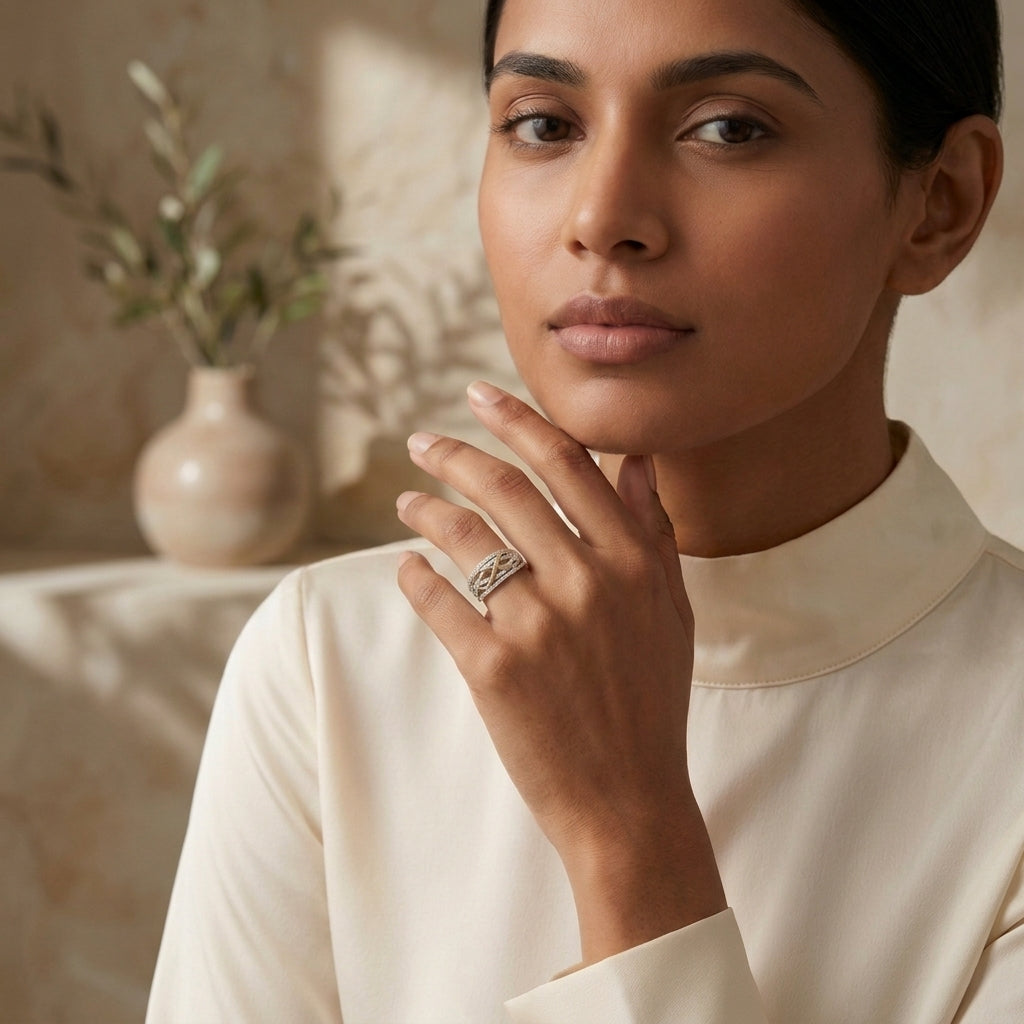 The Infinity 925 Silver Ring