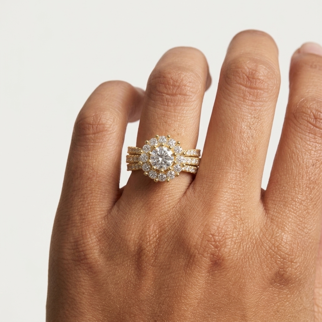 The Modernist Geometric Silver Ring