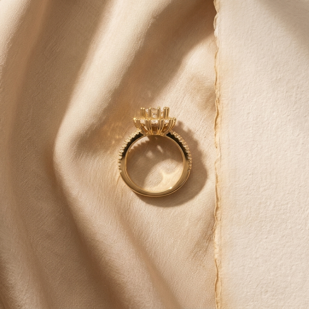 The Modernist Geometric Silver Ring