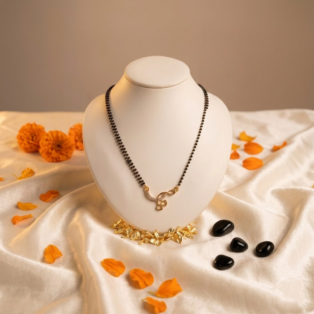 925 Sterling Silver Stethoscope Mangalsutra