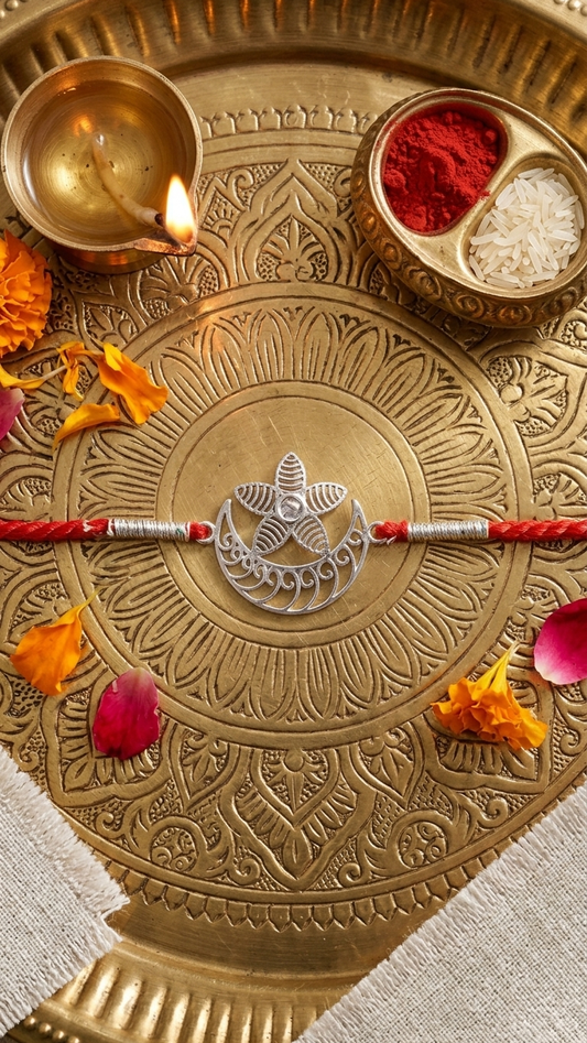 the ster moon rakhi