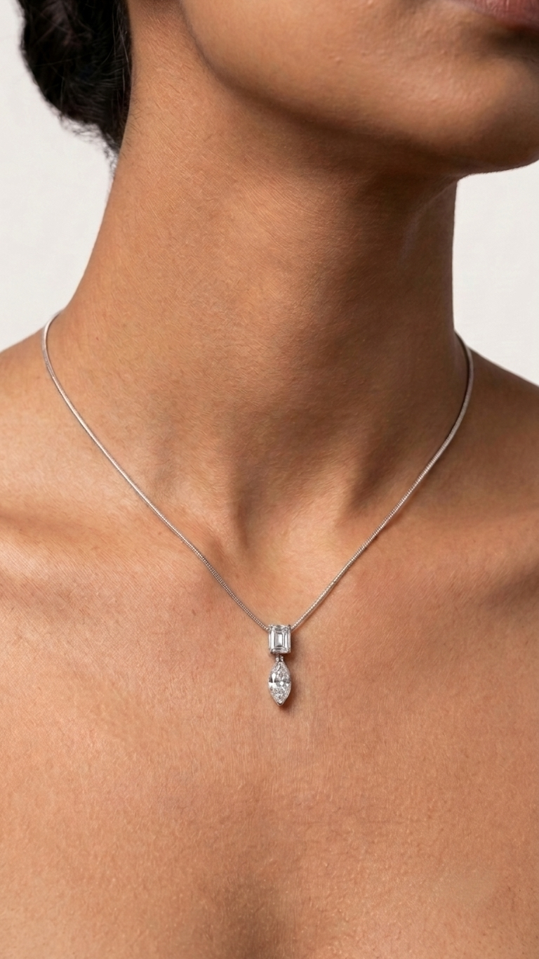 The Premium 925 Silver Chain Pendant