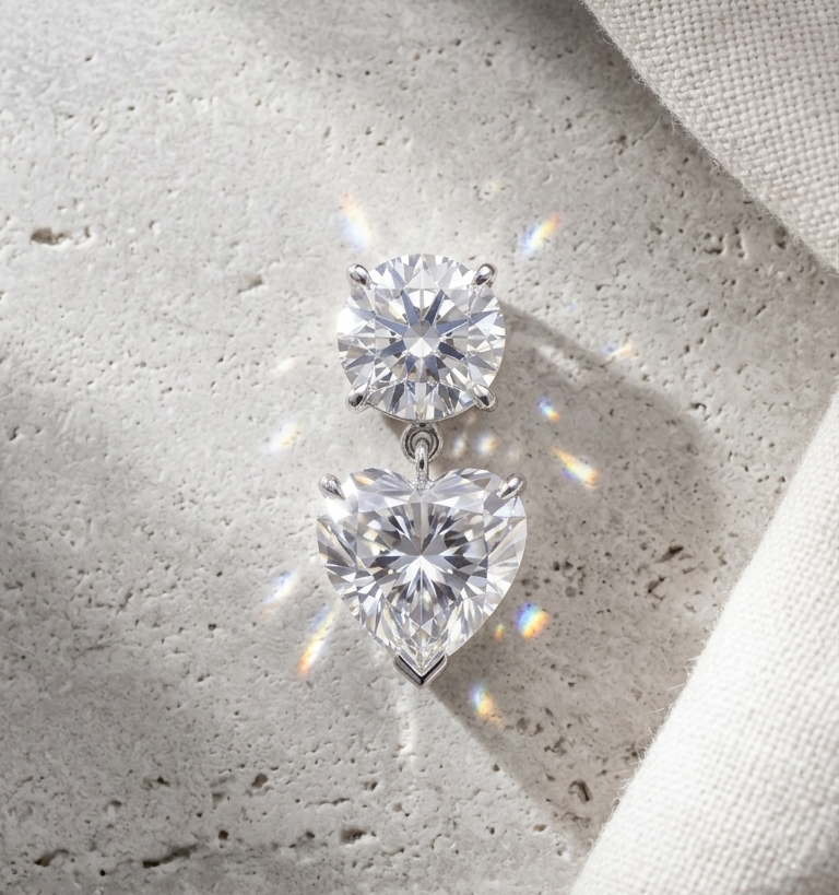 The White 925 Silver Chain Pendant