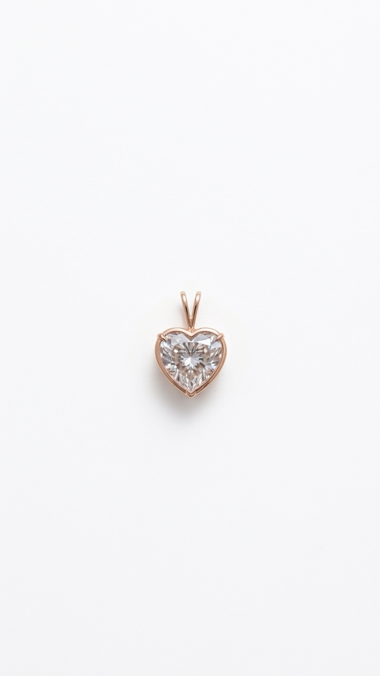 The Rose Gold 925 Silver Pendant